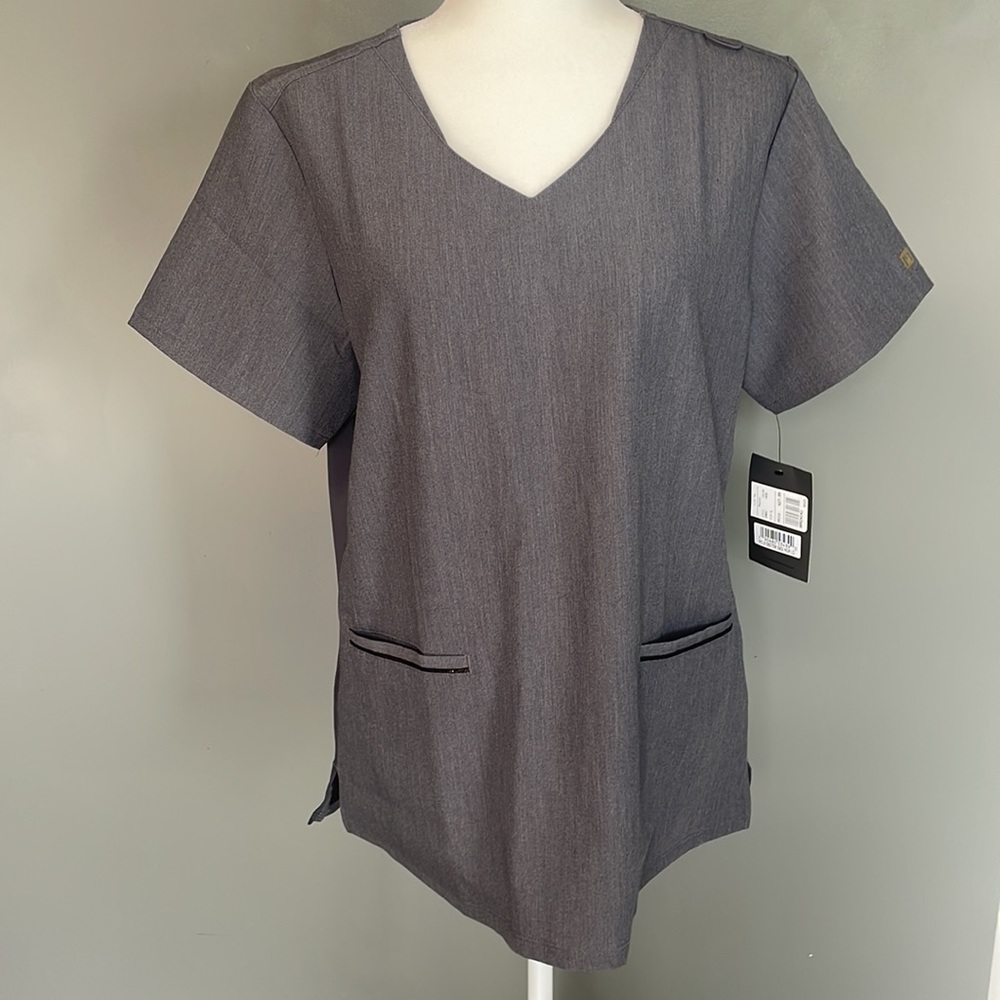 All THREE  Maevn scrubs for the price of one! NWT gray scrubs!
